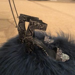 Jeffrey Campbell Snakeskin shoes